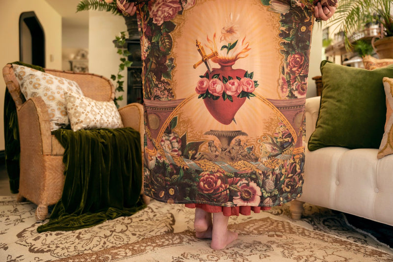 Courage Dear Heart Duster Kimono