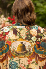 Stay Gold Cropped Kimono