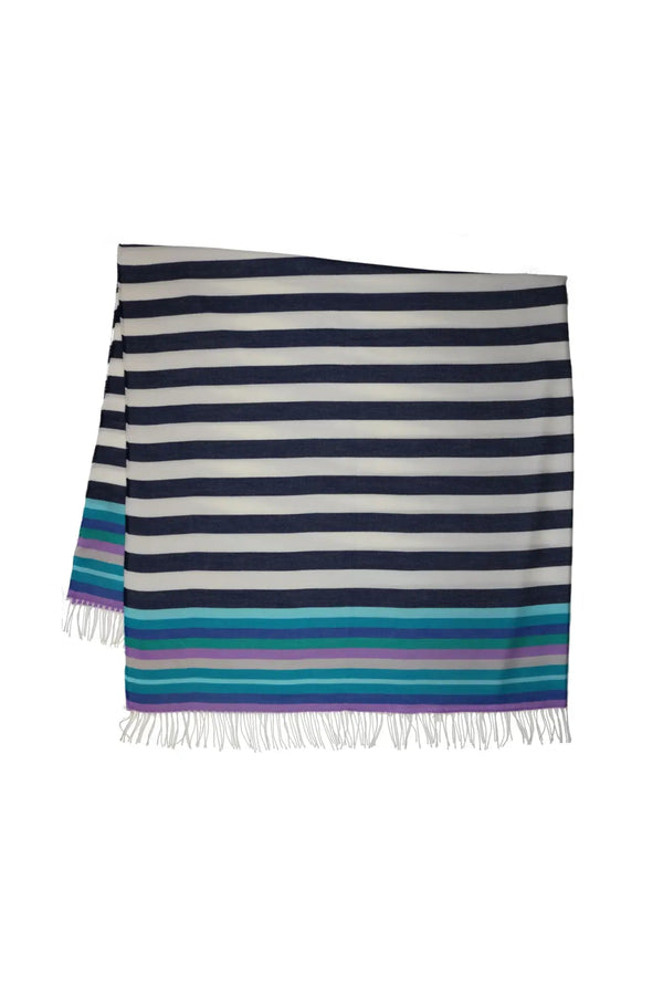 Beach Stripe Lightweight Throw