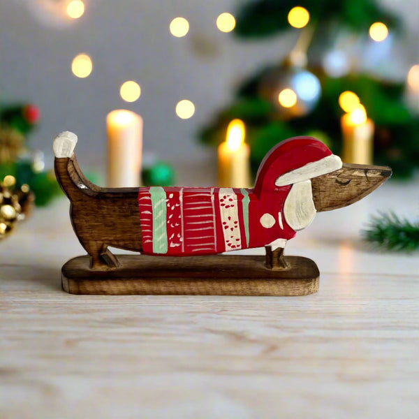 Wooden Sausage Dog