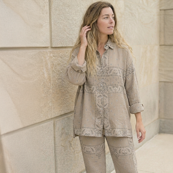 Bandana Boyfriend Shirt