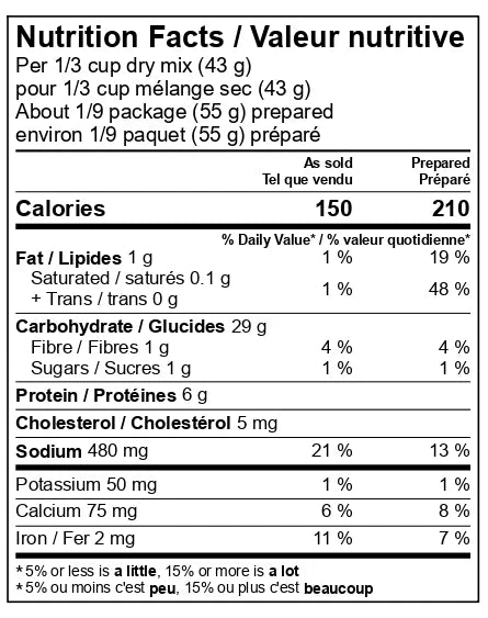 Cheddar Chive Biscuits Mix