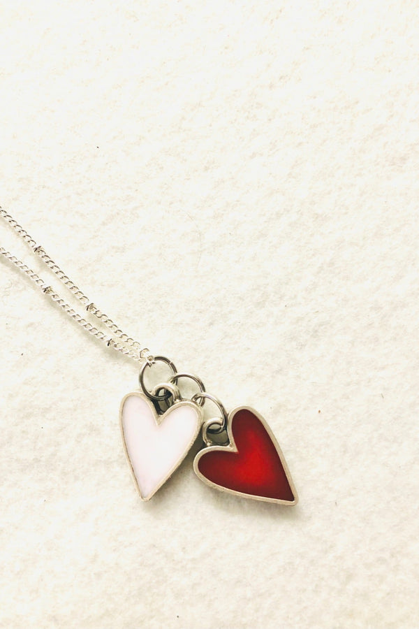 Sweetheart 2 Hearts Pendant