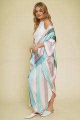 Pastel Stripe  Kimono