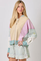 Spring Colour Block Jacket