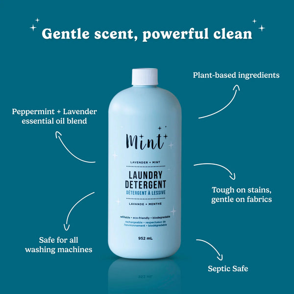 Lavender and Mint Laundry Detergent