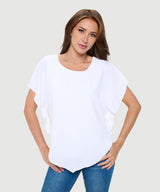 Flowy Short Sleeve Top