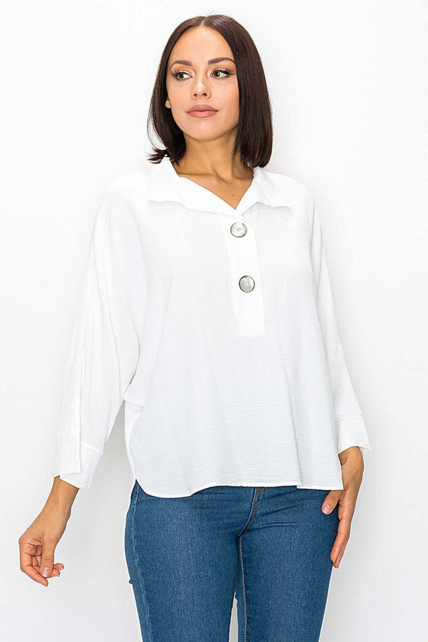 2 Button Collar Shirt