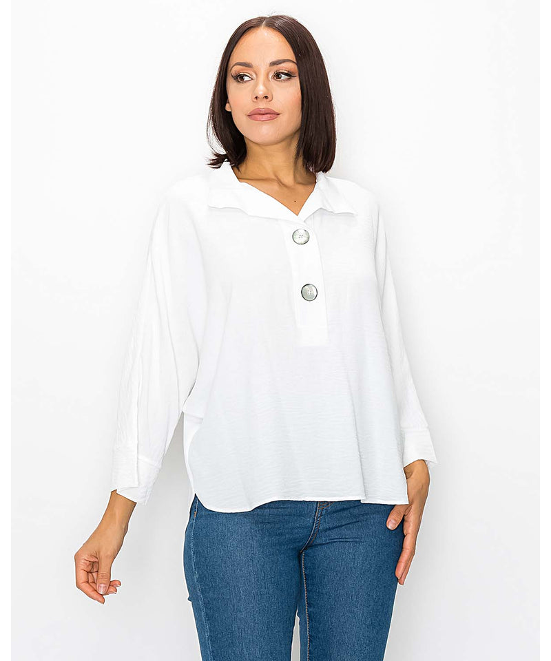 2 Button Collar Shirt