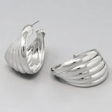 Layered Hoop Earring