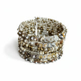 Sequin & Bead Cuff