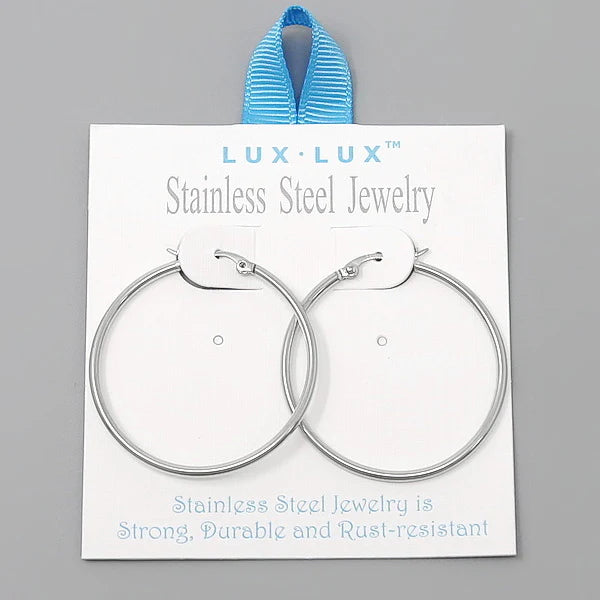 Timeless Elegance Hoop Earrings