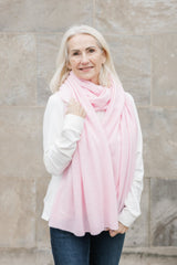 Think Pink Cashmere Wrap