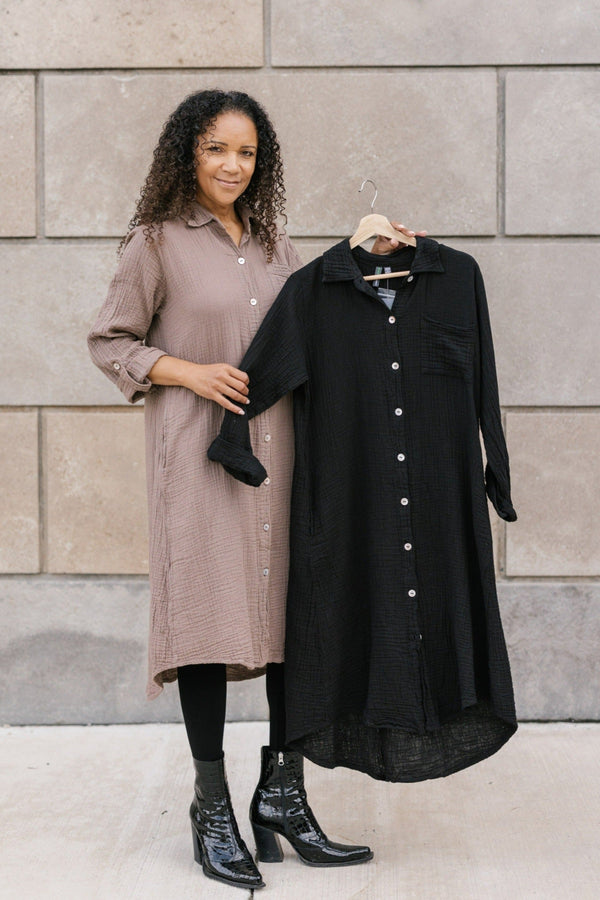 Winnie Shirt Dress