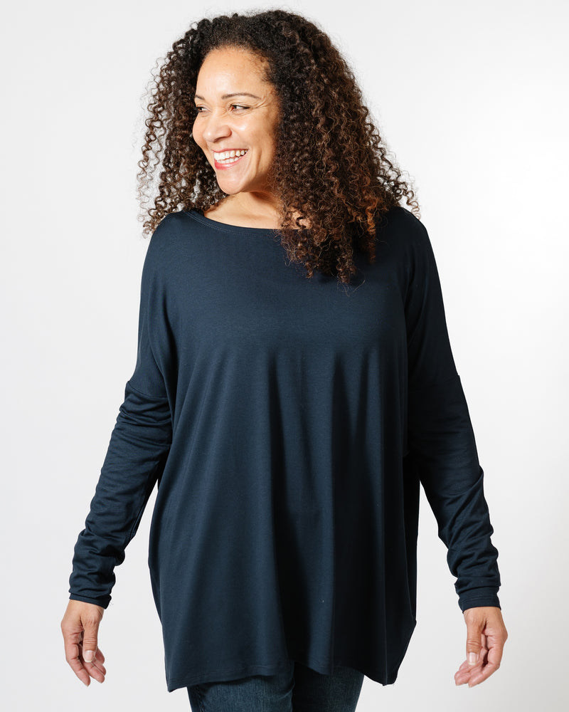 Jacey Boatneck Top